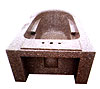 stone bath tub