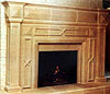 fireplace granite mantel