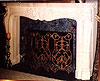 rustic fireplace mantel