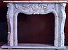 marble fireplace mantel