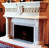 fireplace mantel surround