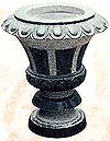 Chinese stone flowerpot for garden