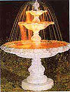 stone water fountain