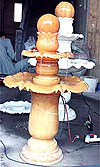 marble fountain