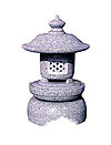 Chinese stone lantern for garden
