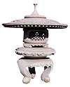 Chinese stone lantern for garden