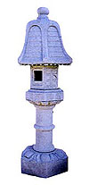 outdoor stone lantern