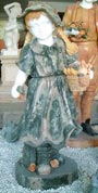 boy garden statue