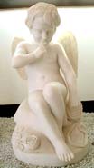 angel boy statue