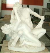 western figure statues
