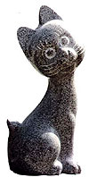 garden cat sculpture-027