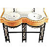 pedestal stone sink