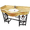 granite pedestal sink