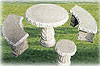 stone chairs